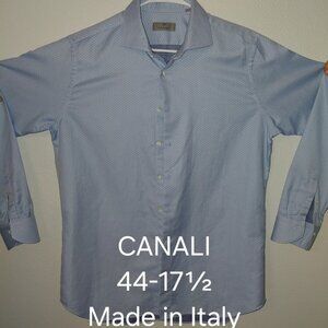 Canali ling sleeve shirt